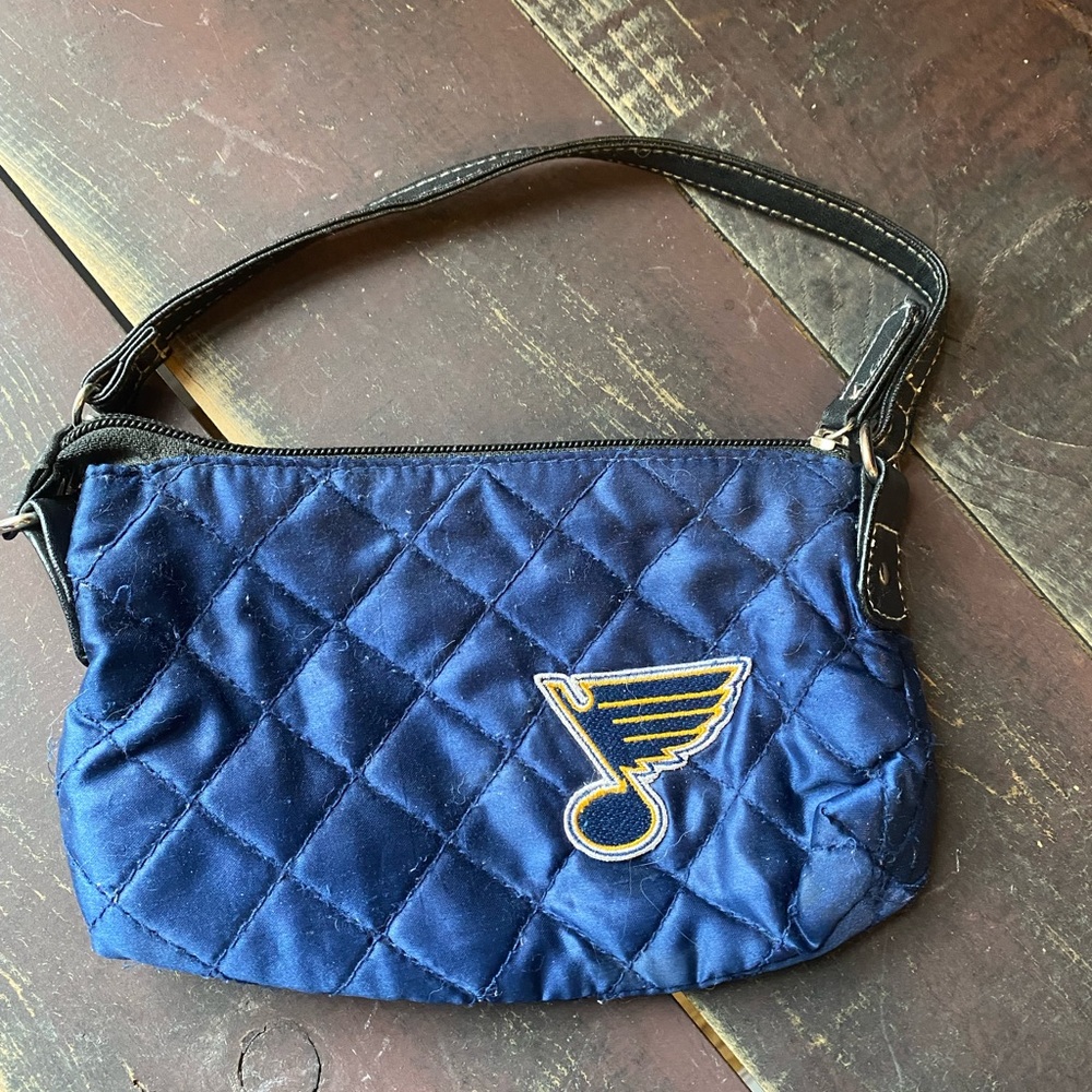 St. Louis Blues Quilted Wristlet